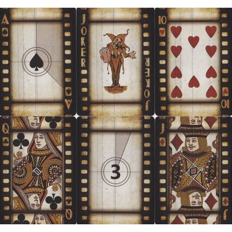 Cartes à jouer Bicycle Cinema