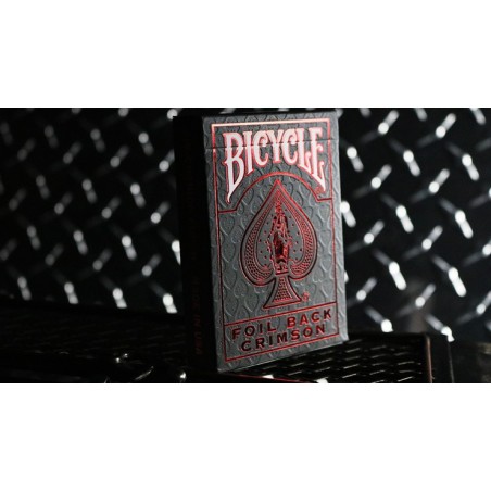 Cartes à jouer Bicycle Crimson Luxe Red V2