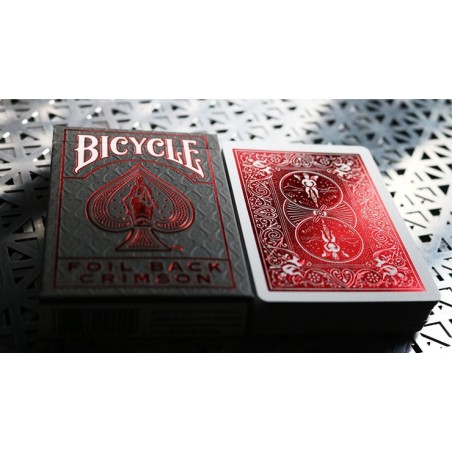 Cartes à jouer Bicycle Crimson Luxe Red V2