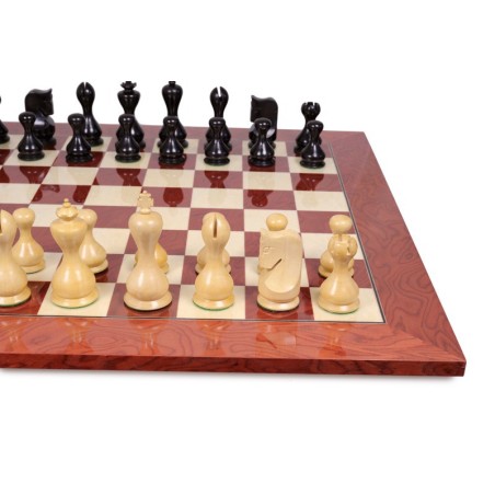 Jeu d'Echecs Antique Black - Ensemble Complet