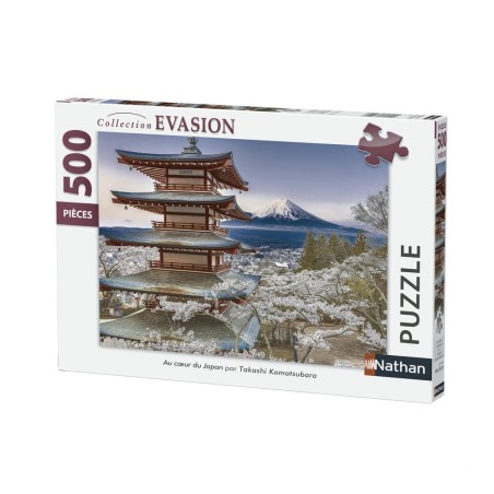 Puzzle 500 pièces - Au Coeur du Japon