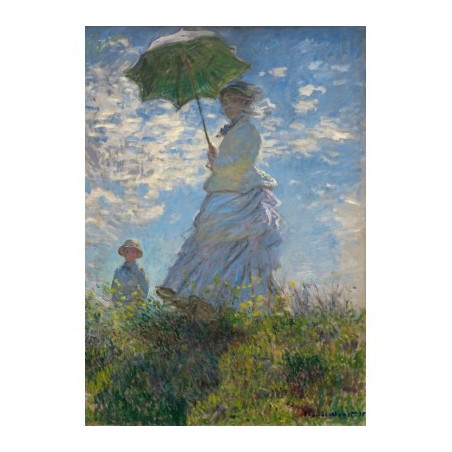 Puzzle 1000 pièces - La Femme à l'Ombrelle, Claude Monet