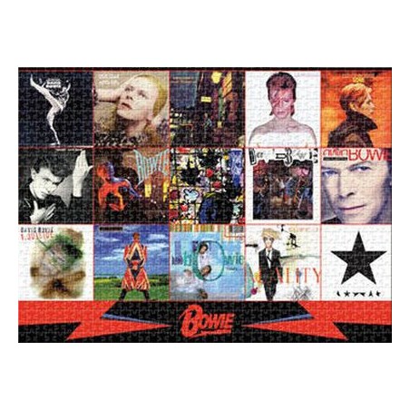 Puzzle 1000 pièces - David Bowie Albums