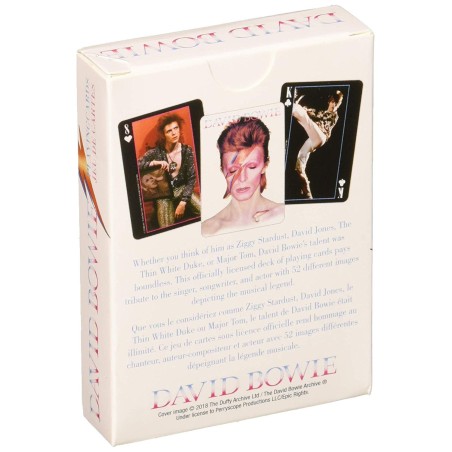 Cartes à jouer David Bowie