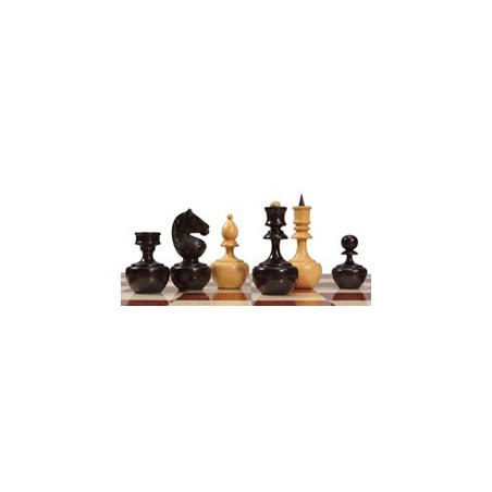 Pièces d'Echecs Tweedle Dum Black - Taille 5