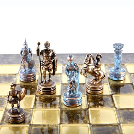 Jeu d'échecs Grecs & Romain 28cm