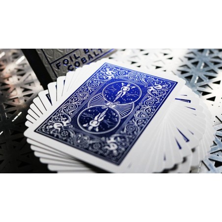 Cartes à jouer Bicycle Metalluxe Cobalt Blue V2