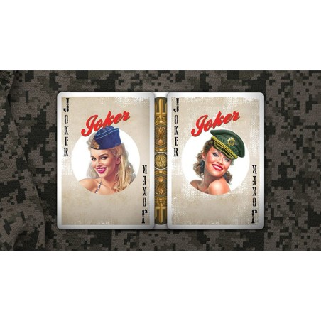 Cartes à jouer Bicycle Military Pin-Ups