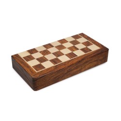 Jeux d'échecs Bois d'Acacia Magnétique Pliant 30cm