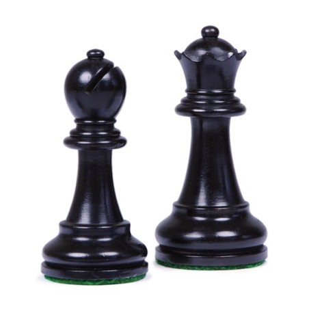 Pièces d'Echecs Staunton Deluxe Black - Taille 5