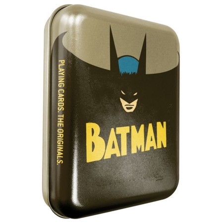 Cartes à jouer DC Comics Batman Boite Metal Vintage