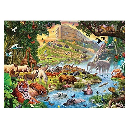 Puzzle 500 pièces - Arche de Noé, Crisp (Pièces XXL)