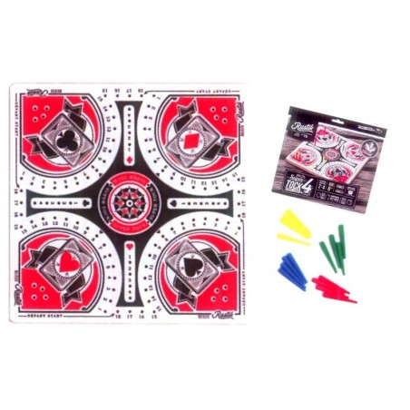 Jeu de Tock de Voyage 4 joueurs 26cm - Rustik