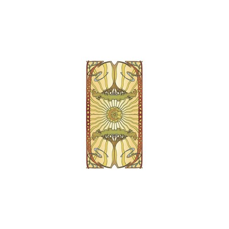 Tarot divinatoire Golden Art Nouveau