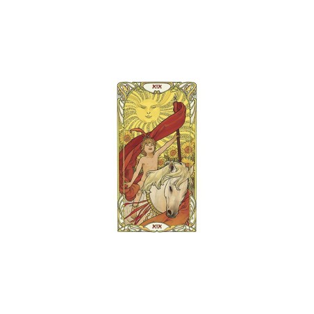 Tarot divinatoire Golden Art Nouveau