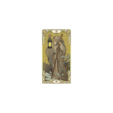 Tarot divinatoire Golden Art Nouveau