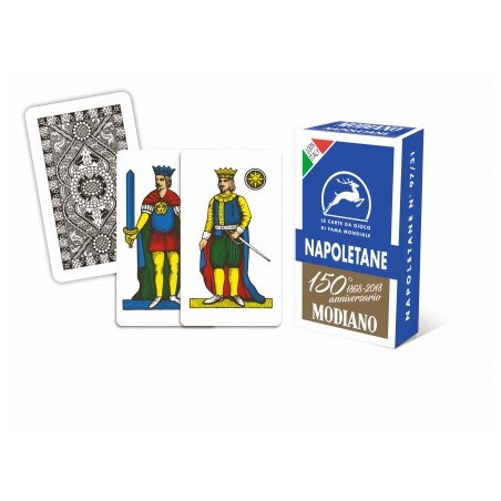 Cartes à jouer Napolitaine Bleu 97/31