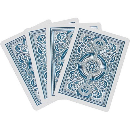 Cartes Kem Poker Arrow Bleu - Index Jumbo