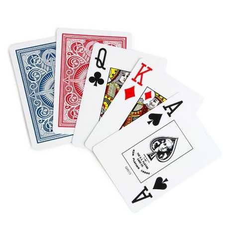 Cartes Kem Poker Arrow Bleu - Index Jumbo