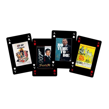 Cartes à jouer James Bond 007