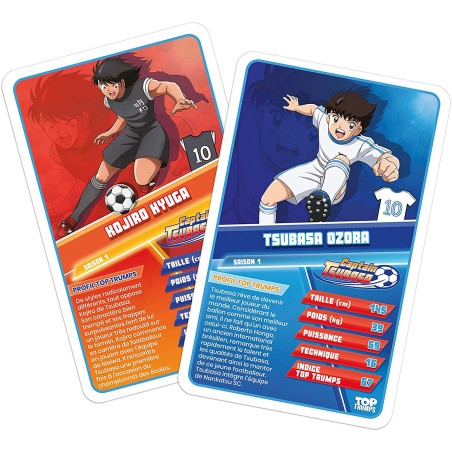 Cartes Bataille Captain Tsubasa - Top Trumps