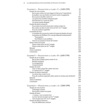 SILMAN - Méthode Silman pour maîtriser les finales aux échecs