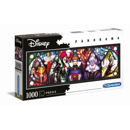 Puzzle 1000 pièces - Villains de Disney - Panorama