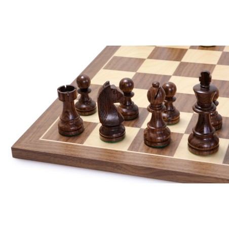 Jeu d'Echecs Sheesham Classique Taille 5 - Ensemble Complet