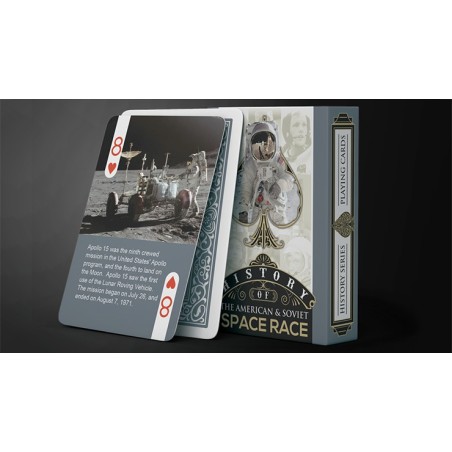 Cartes à jouer History Of Space Race