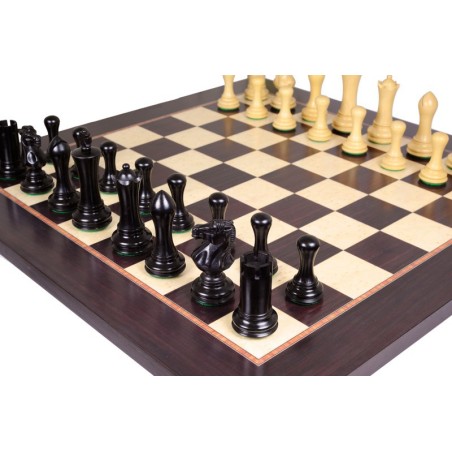 Jeu d'Echecs Fusion Staunton Black - Ensemble Complet