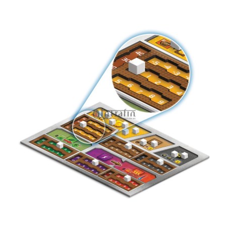 Terraforming Mars : Plateaux Deluxe (Dual Layer Player Boards)