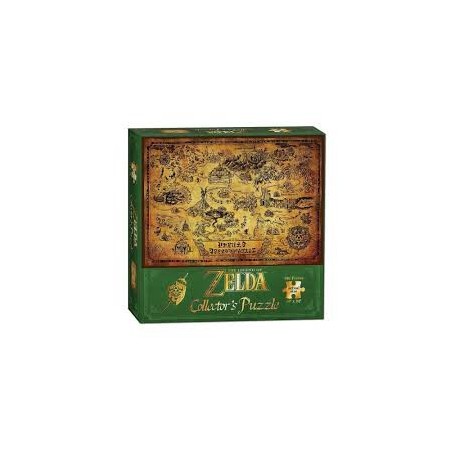 Puzzle 550 pièces - The Legend of Zelda Collector's Puzzle Hyrule Map