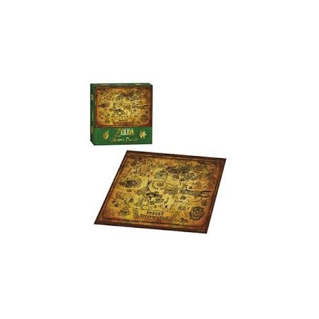 Puzzle 550 pièces - The Legend of Zelda Collector's Puzzle Hyrule Map