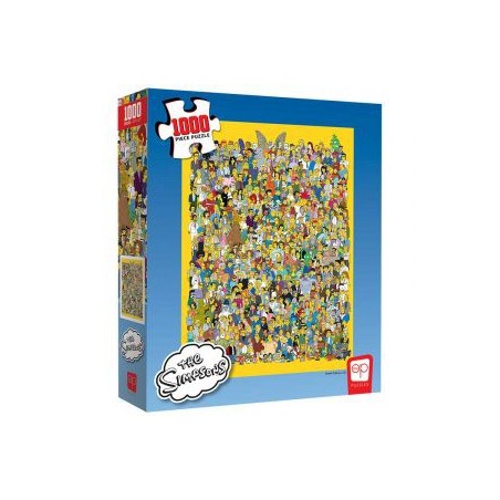 Puzzle 1000 pièces - The Simpsons Cast Collector