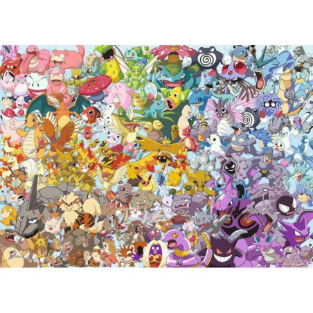 Puzzle 1000 pièces Pokémon - Challenge