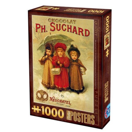 Puzzle 1000 pièces - Chocolat Suchard D-Toys