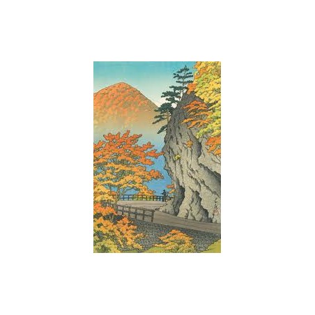 Puzzle 500 pièces - Autumn at Saruiwa - Hasui