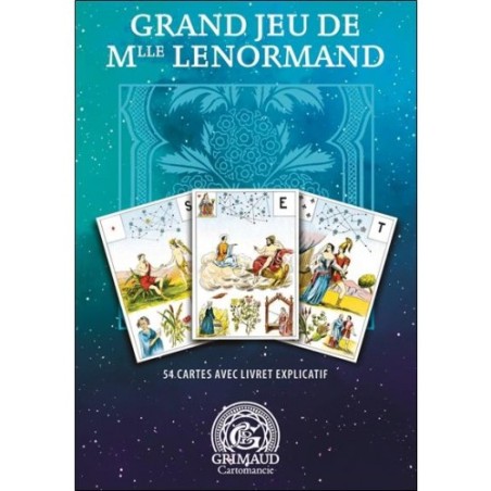 Tarot divinatoire Grand Jeu de Mlle Lenormand Grimaud