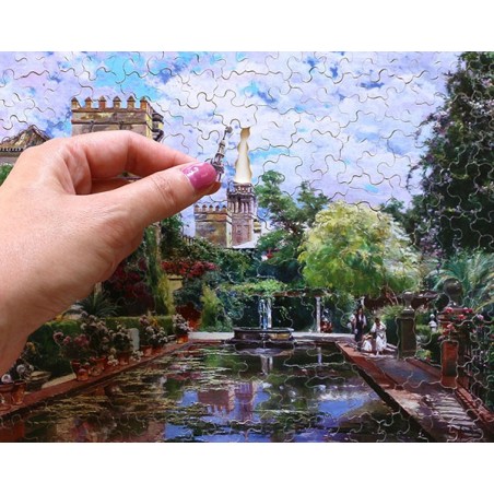 Puzzle 250 pièces - Le bassin d'Alcazar de Rodriguez