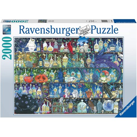 Puzzle 2000 pièces - Etagères à potion