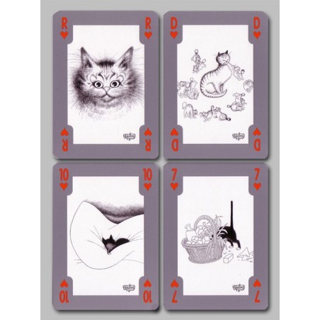 Cartes Le jeu des chats - Dubout