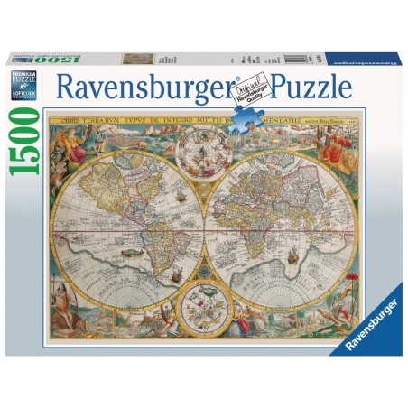 Puzzle 1500 pièces - Mappemonde 1594