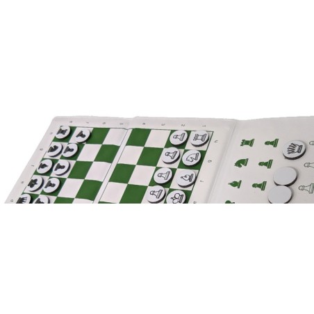 Jeu d'échecs Magnétique de Voyage Souple