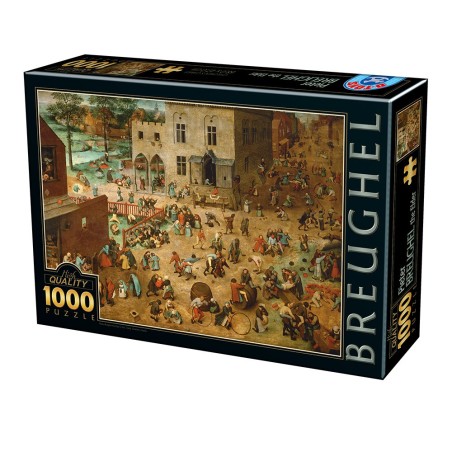 Puzzle 1000 pièces - Les Jeux d'Enfants, Brueghel