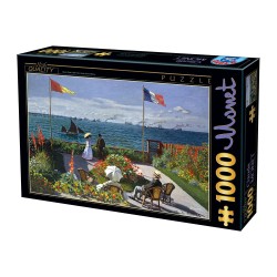 Puzzle 1000 pièces - Terrasse à Sainte-Adresse, Monet