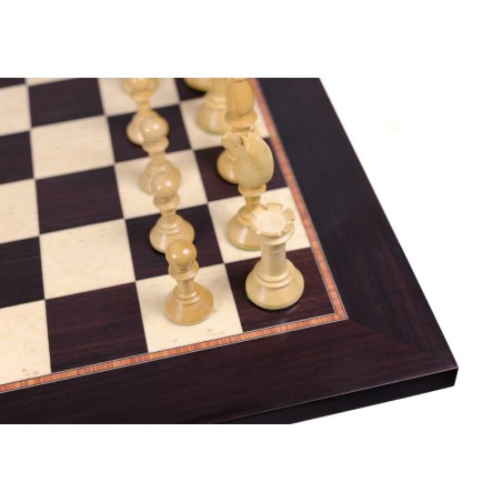 Jeu d'Echecs Northern Upright Black - Ensemble Complet