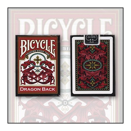 Cartes Bicycle Red dragon