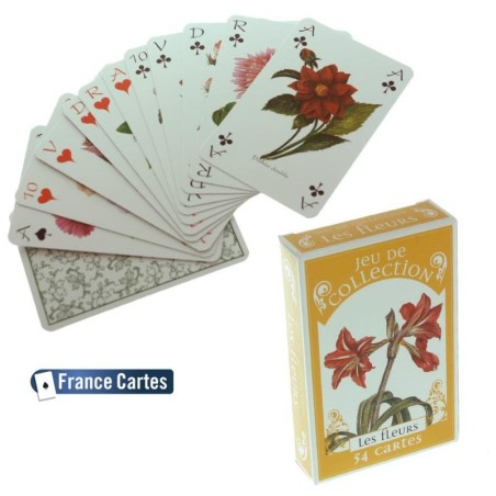 Cartes à Jouer Les Fleurs