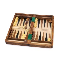 Echecs et Backgammon Magnétique Pliant 30cm