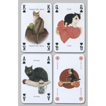 Cartes à jouer les Chats